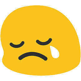 哭泣的表情