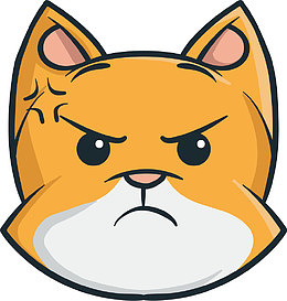 小猫生气表情