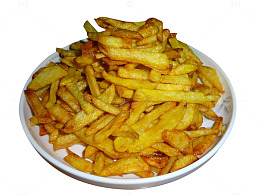 油炸土豆条零食小吃