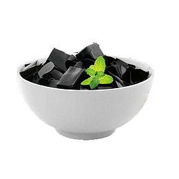 产品实物特色黑凉粉