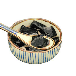产品实物龟苓膏粉黑凉粉