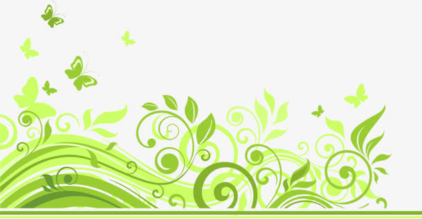 藤蔓花纹装饰免抠素材免费下载_觅元素51yuansu.com