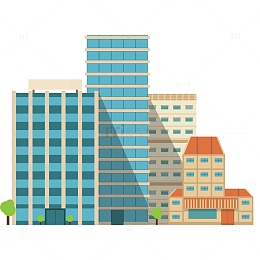 卡通建筑