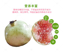 石榴水果免费素材下载