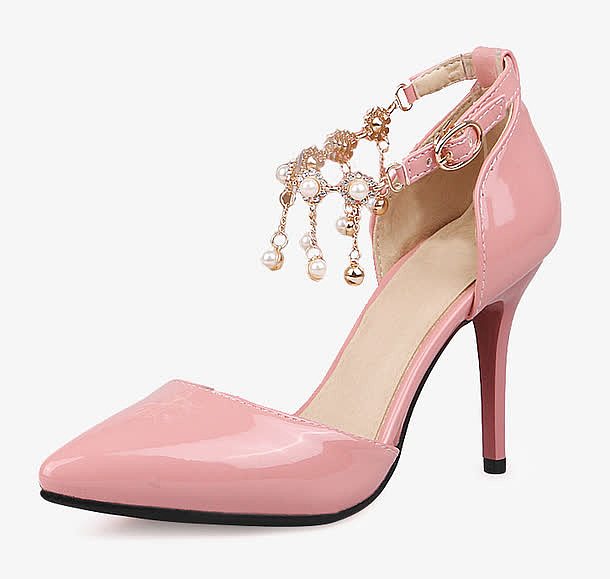 时尚优雅活动女鞋高跟鞋粉色