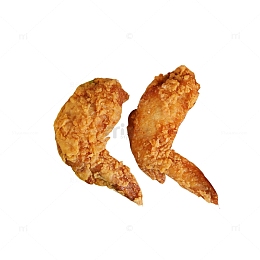 产品实物对翅炸翅