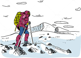 雪山攀登
