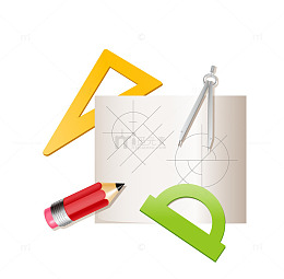 数学工具尺子