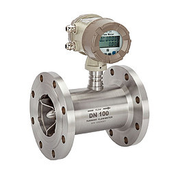 银色流量计设备