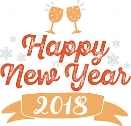 红色英文新年快乐