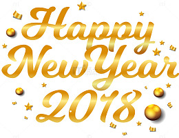 金色新年艺术字
