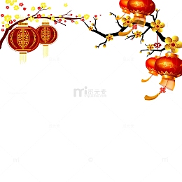 春节灯笼素材