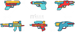 玩具矢量插画