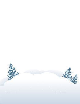 雪天冬天暴风雪元素