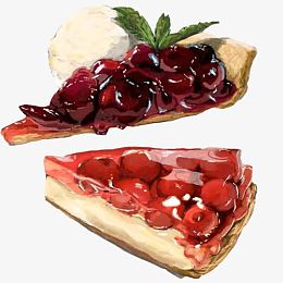 水果派素材-水果派png图片下载-觅元素