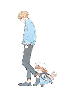 不舍的离别漫画