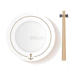 盘子和筷子