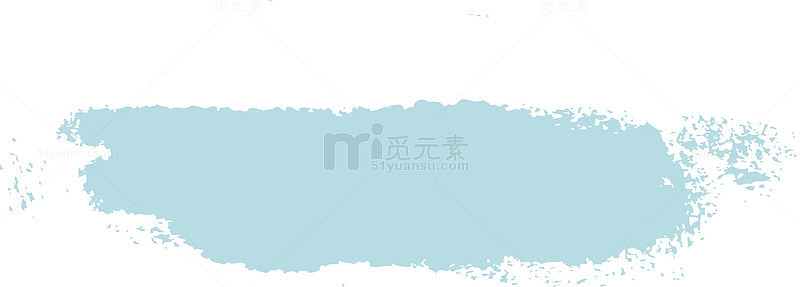 蓝色笔墨