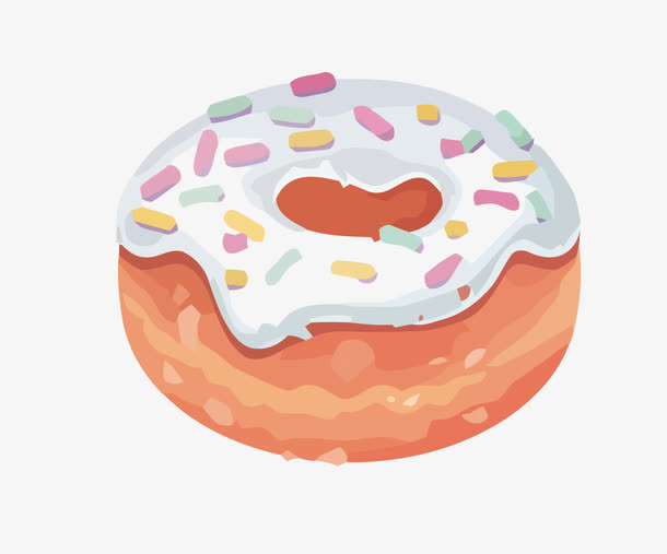 矢量甜甜圈