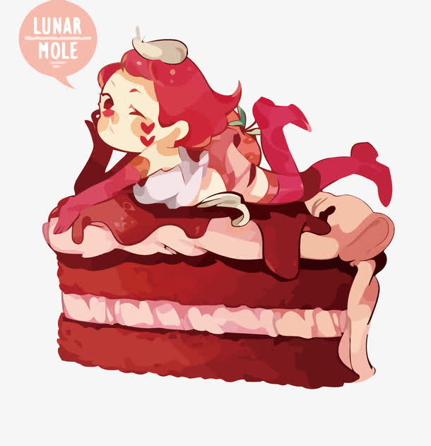 关键词 : 蛋糕,卡通,美食,甜品,甜点,食物,手绘,女孩[声明] 觅元素