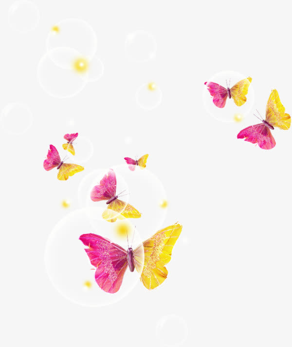 水彩蝴蝶免抠素材免费下载_觅元素51yuansu.com