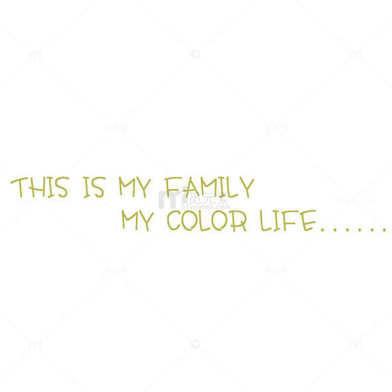 this IS my family mycolor life