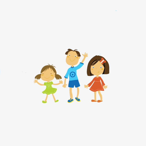 一家人插画