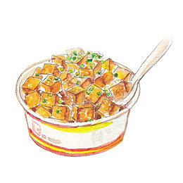 大西北手绘炒凉粉