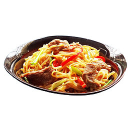 辣椒牛肉炒面