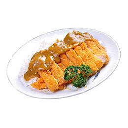 咖喱鸡排饭鸡肉