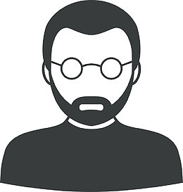 戴眼镜的中年男人