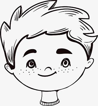 矢量手绘卡通人物头像素材-矢量手绘卡通人物头像图片元素-觅元素