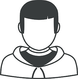手绘男孩头像图