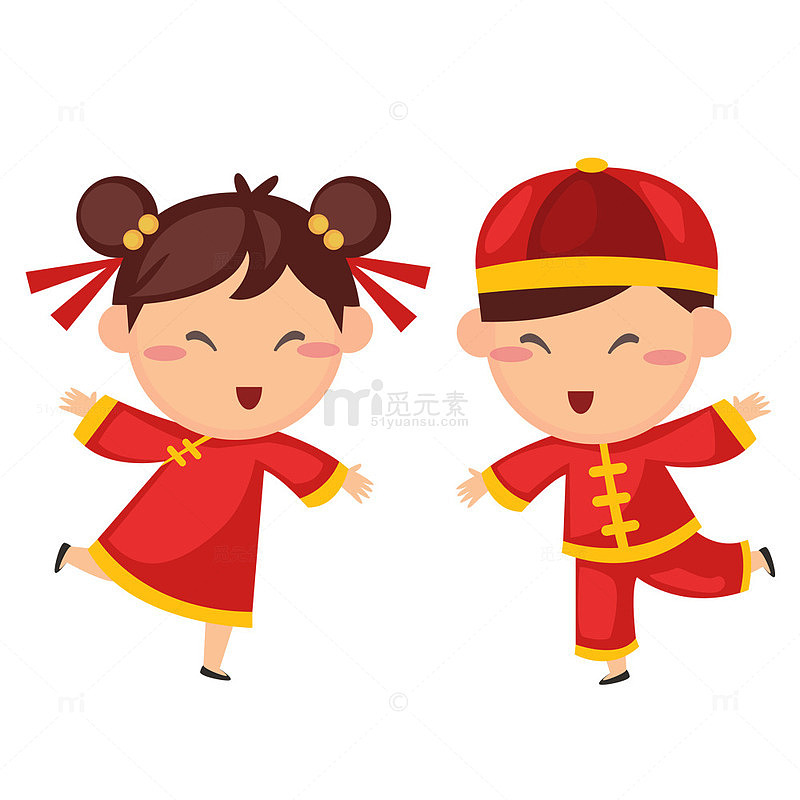 春节小人