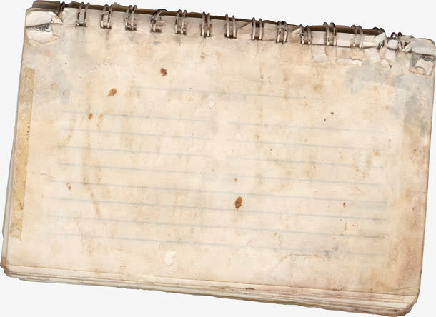 破旧笔记本素材免费下载_觅元素