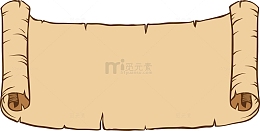 打开的画卷
