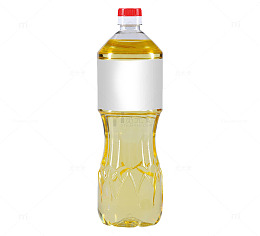瓶子里的食用油
