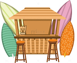 海边木屋酒吧