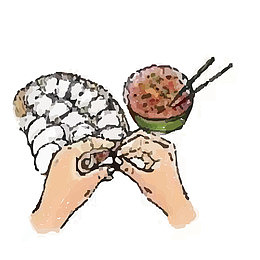 包饺子的过程