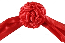 结婚喜庆大红花