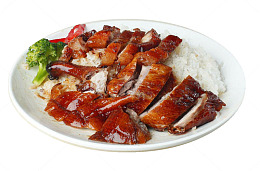 正宗烤腊饭