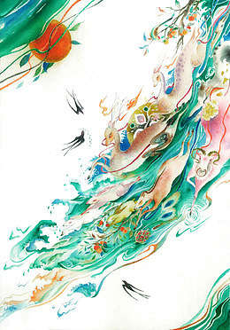 唯美古风插画