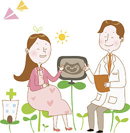 看病的孕妇