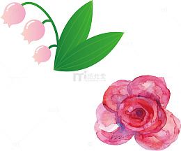 古风玫瑰花