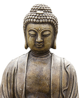 青铜释迦牟尼佛半身像