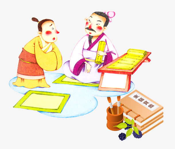 中国古代学堂素材免费下载_觅元素