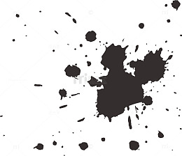 喷溅的水墨