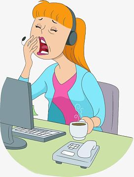 上班打哈欠(756x1000)png卡通手铐(1230x1186)png法庭翻译绘画插图