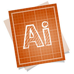 Adobe illustrator蓝图图标