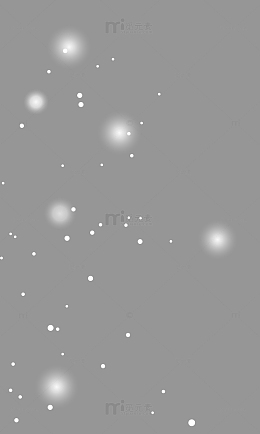 白色漂浮雪花